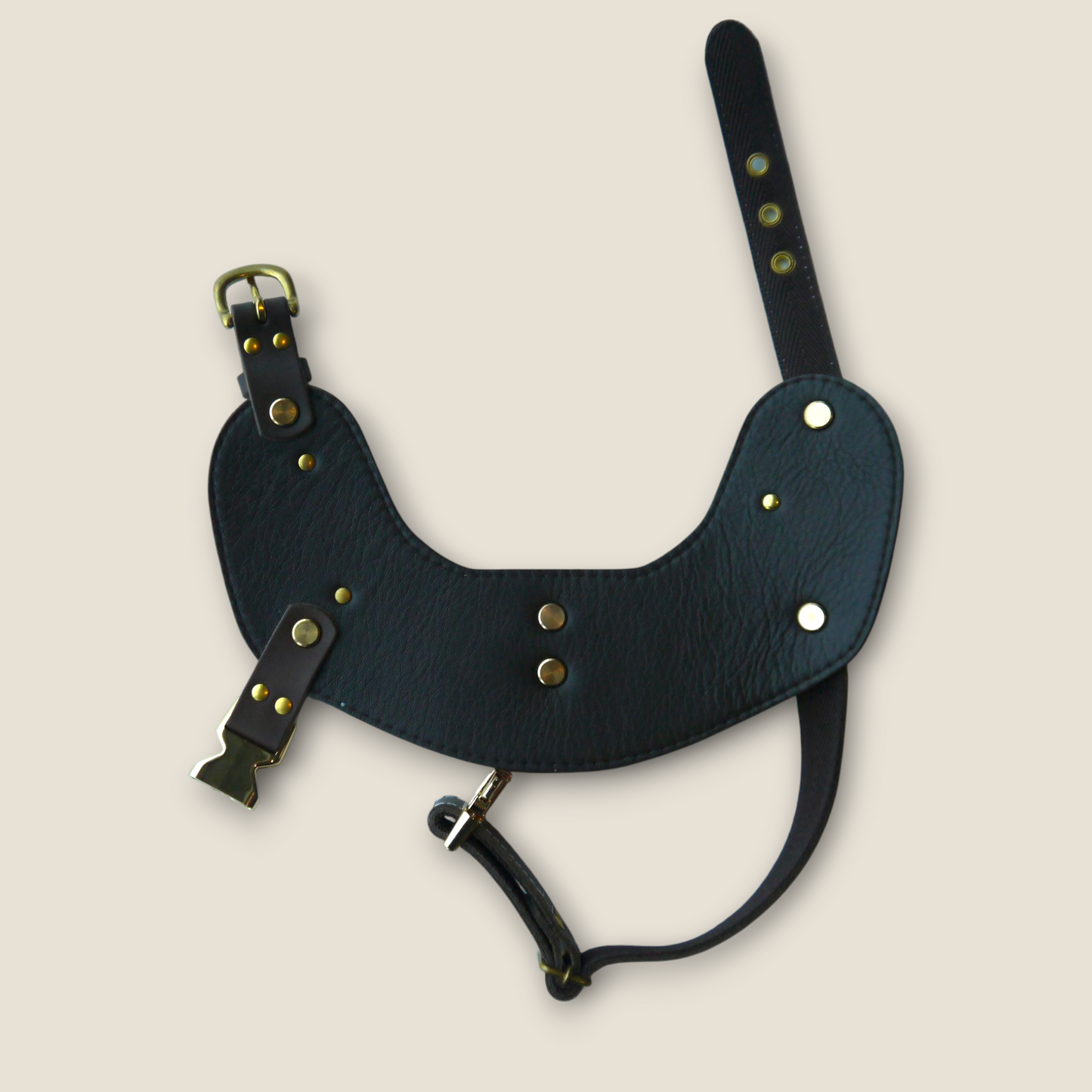 姫路レザー ノルウェージャン 犬用ハーネス カラーシリーズ 【小型~中型犬サイズ】